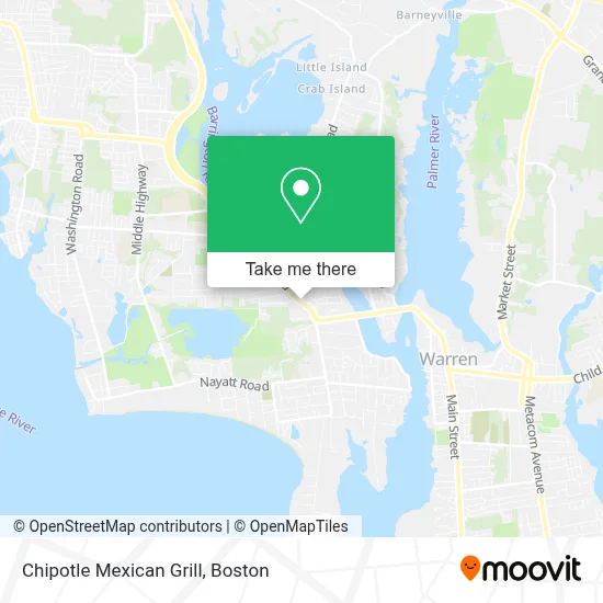 Chipotle Mexican Grill map