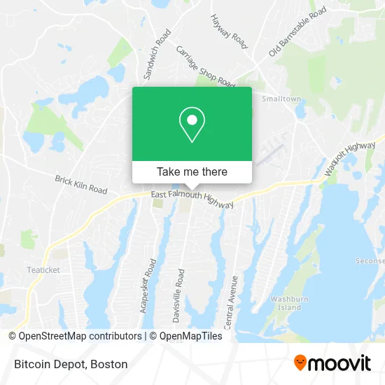 Bitcoin Depot map