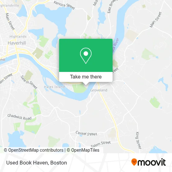 Used Book Haven map