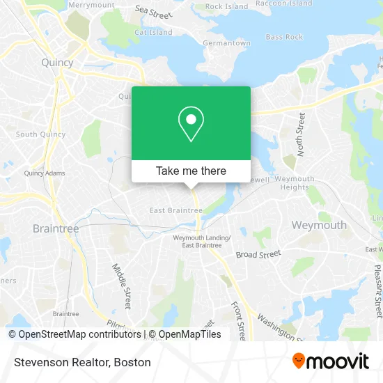 Stevenson Realtor map