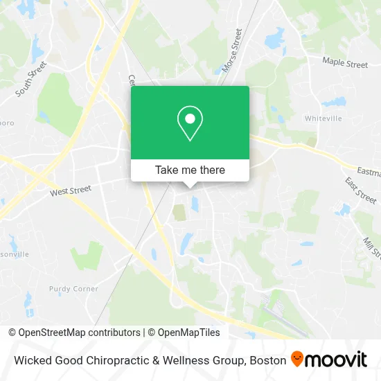 Wicked Good Chiropractic & Wellness Group map