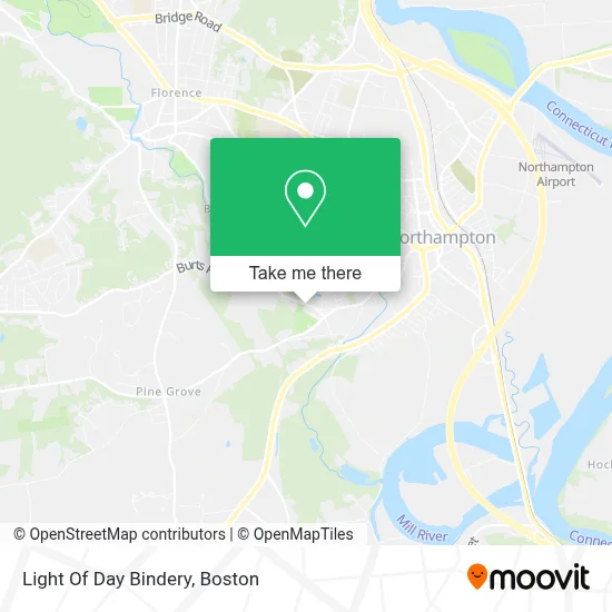 Light Of Day Bindery map