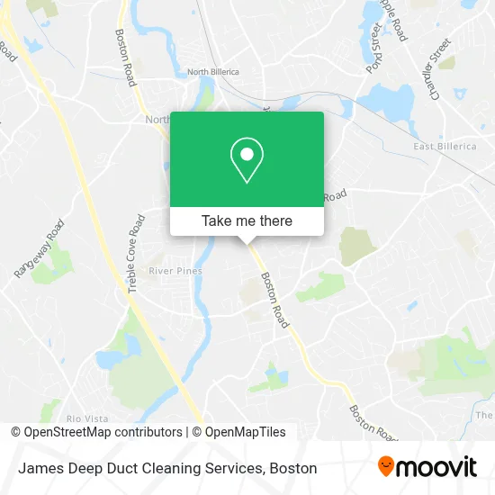 James Deep Duct Cleaning Services map