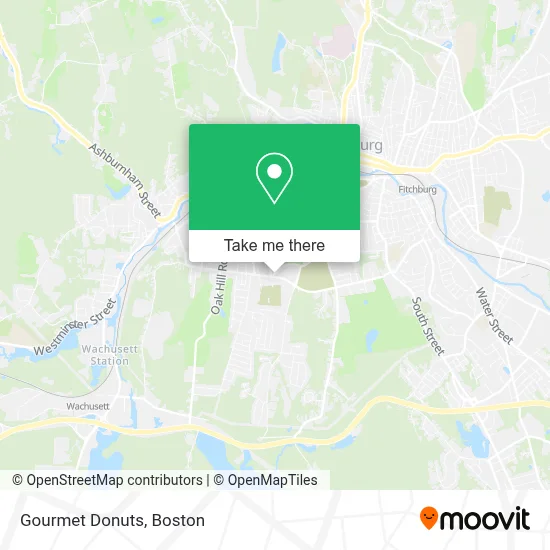 Gourmet Donuts map