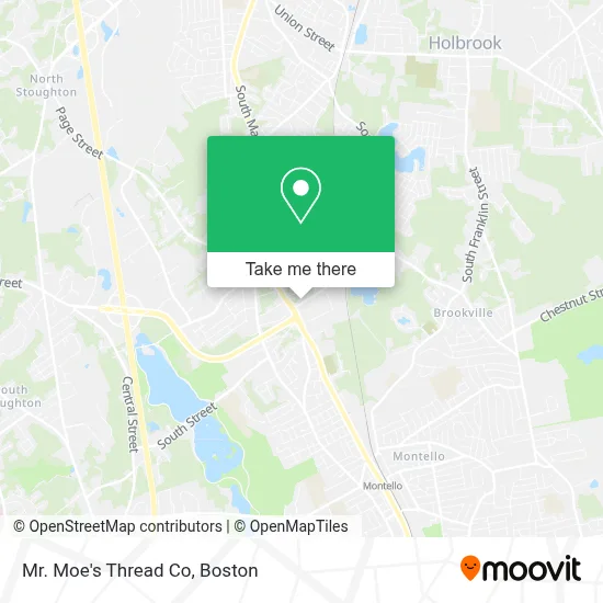 Mr. Moe's Thread Co map