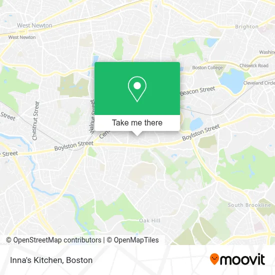 Inna's Kitchen map