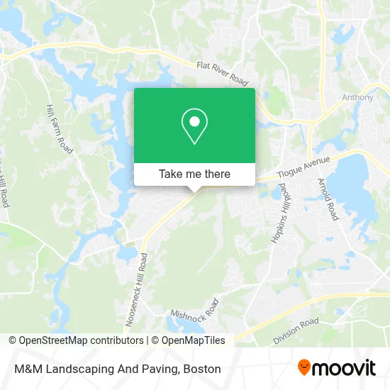 M&M Landscaping And Paving map