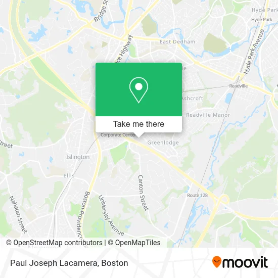 Paul Joseph Lacamera map