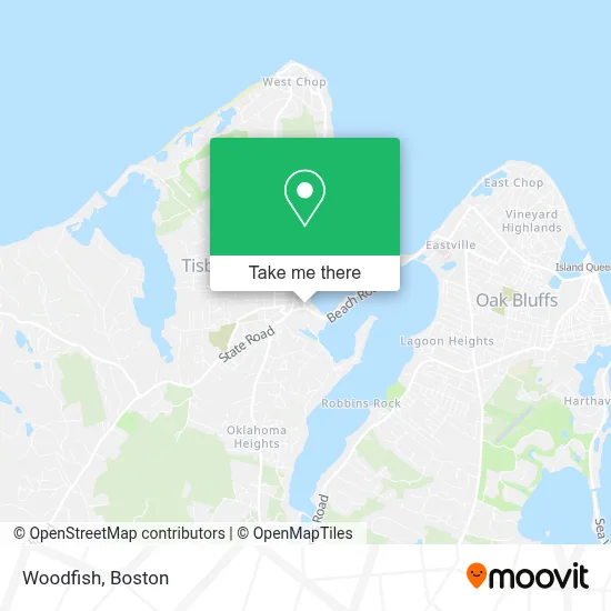 Woodfish map