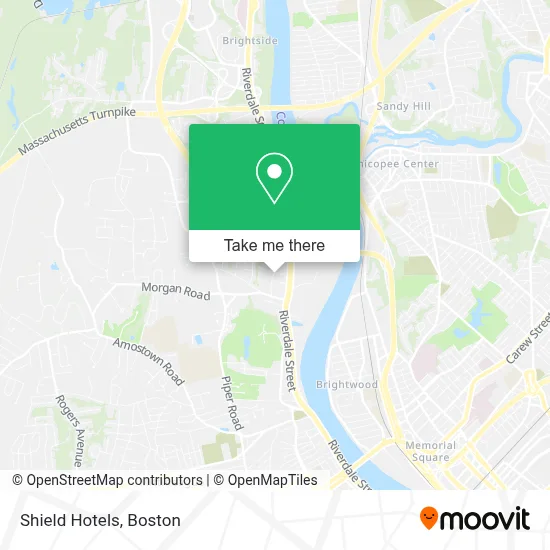 Shield Hotels map