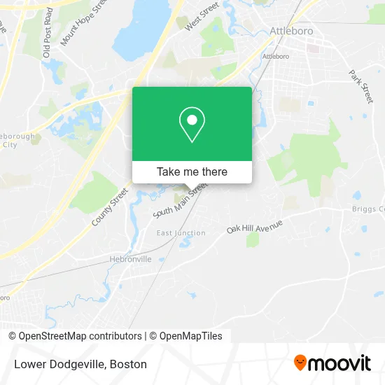 Lower Dodgeville map