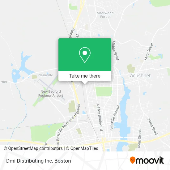 Dmi Distributing Inc map