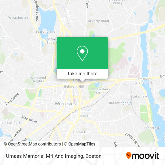 Umass Memorial Mri And Imaging map