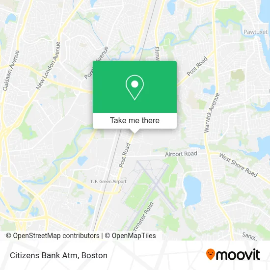 Citizens Bank Atm map