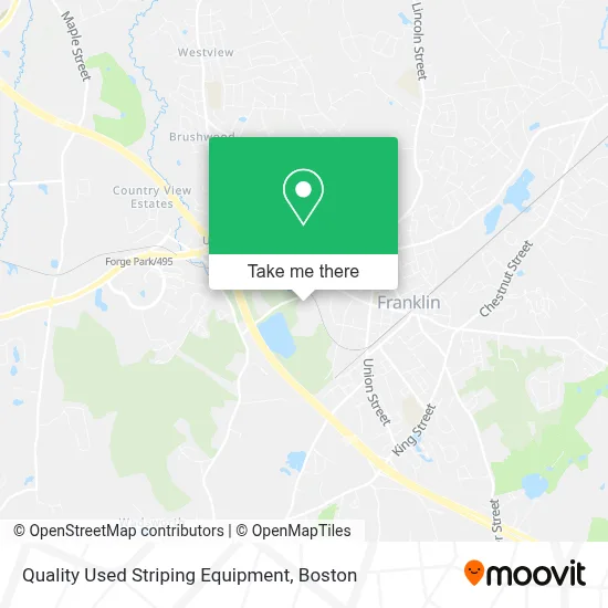 Quality Used Striping Equipment map