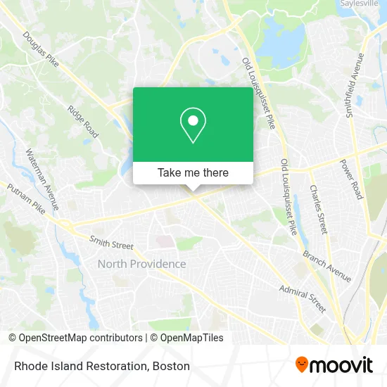 Rhode Island Restoration map