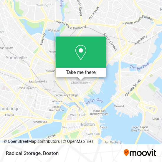 Radical Storage map