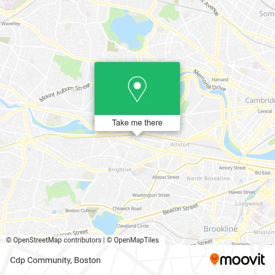 Cdp Community map