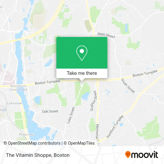 The Vitamin Shoppe map