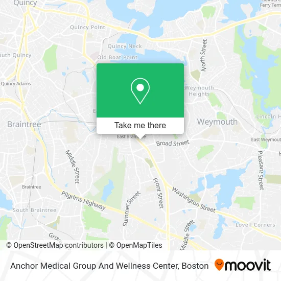 Anchor Medical Group And Wellness Center map