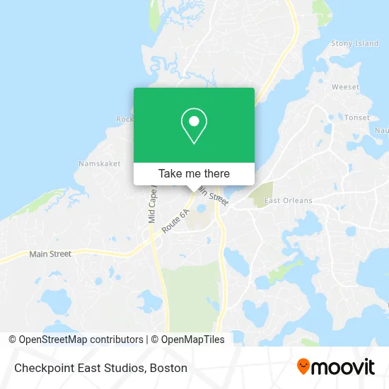 Checkpoint East Studios map