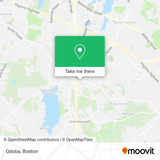 Qdoba map