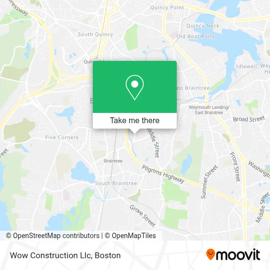 Wow Construction Llc map