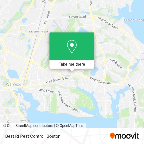 Best Ri Pest Control map