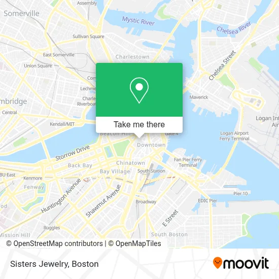 Sisters Jewelry map