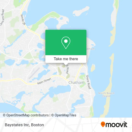 Baystates Inc map