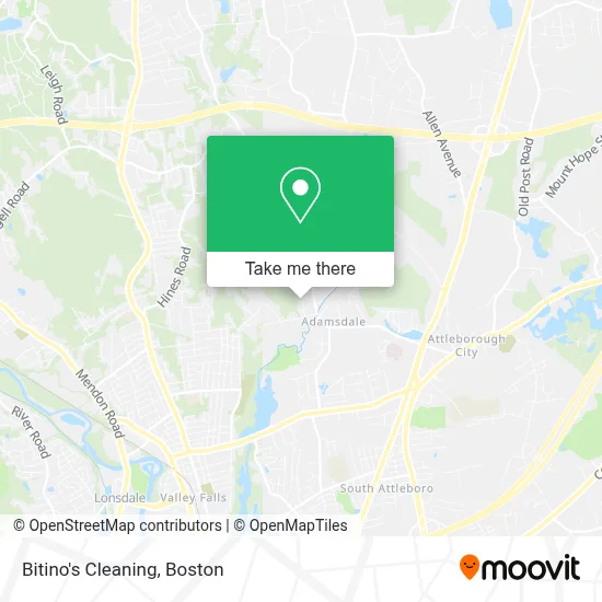 Bitino's Cleaning map