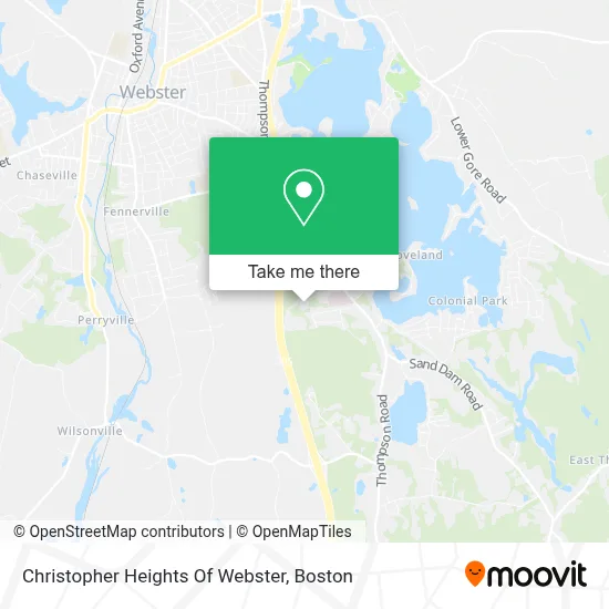 Christopher Heights Of Webster map
