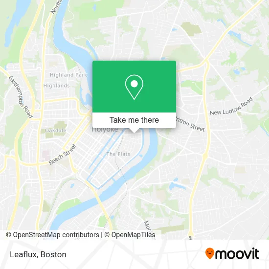 Leaflux map