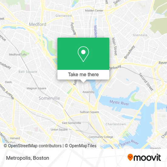 Metropolis map