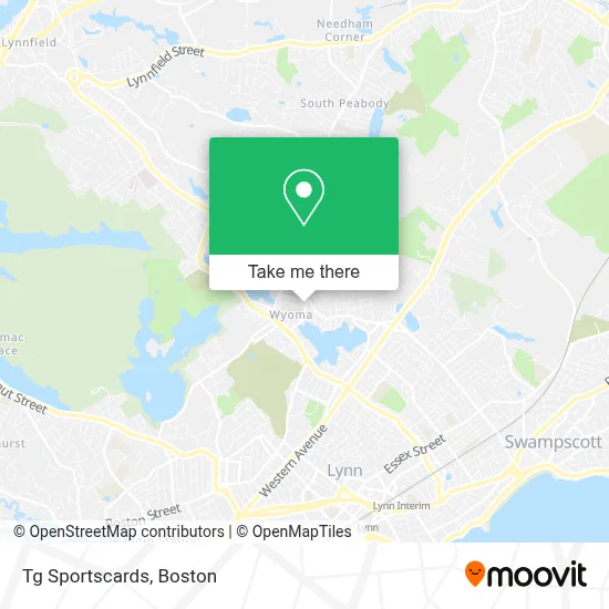 Tg Sportscards map