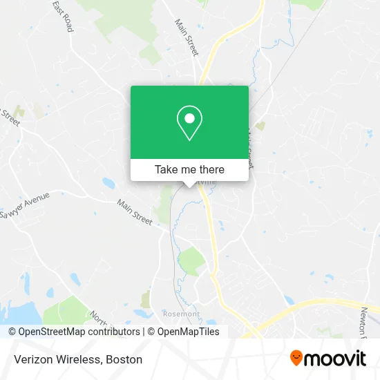 Verizon Wireless map