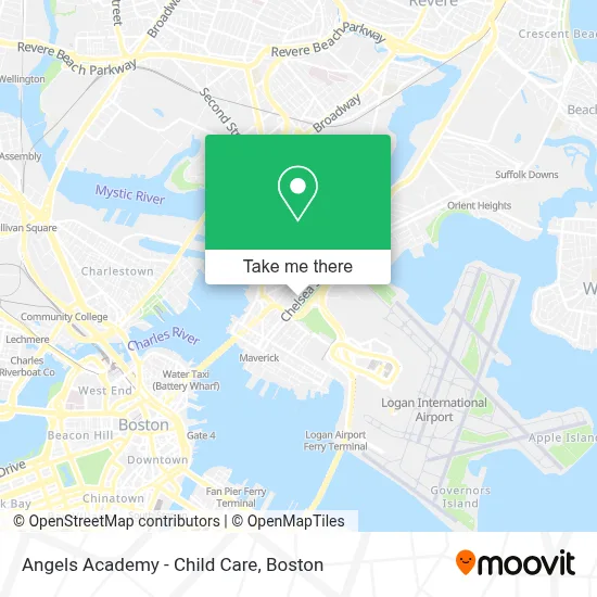 Angels Academy - Child Care map