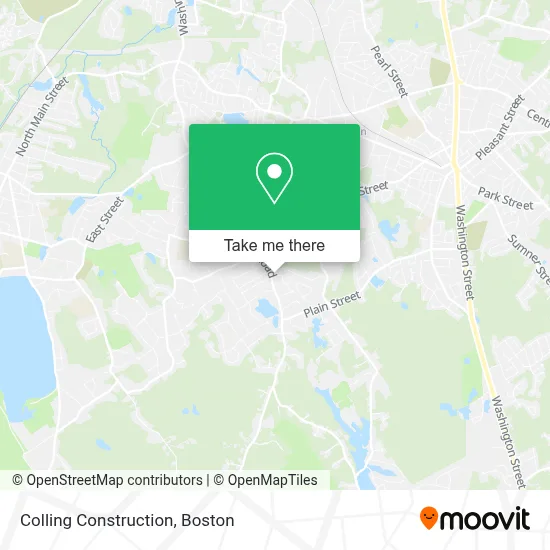 Colling Construction map
