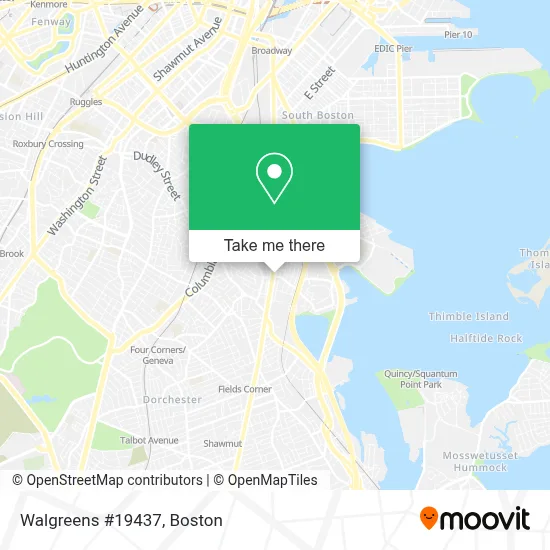 Walgreens #19437 map
