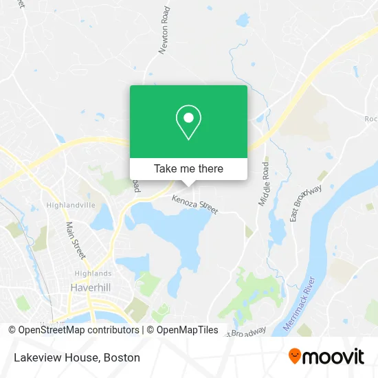 Lakeview House map