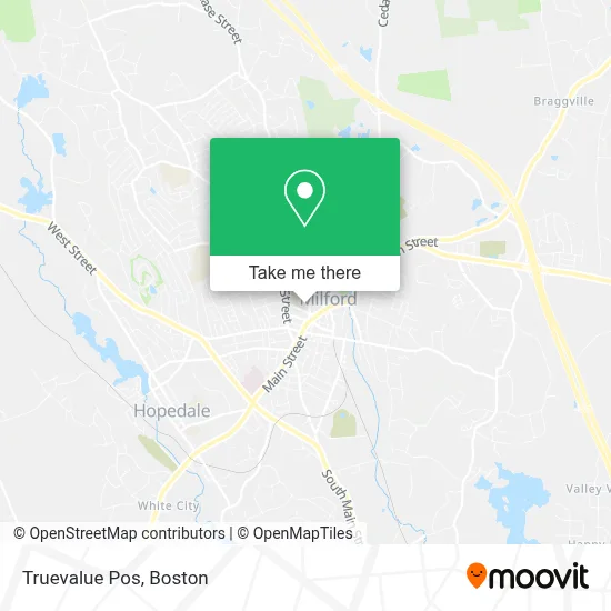 Truevalue Pos map