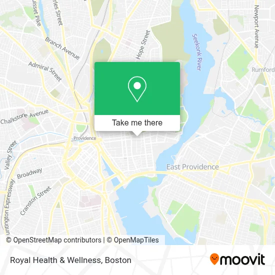 Royal Health & Wellness map