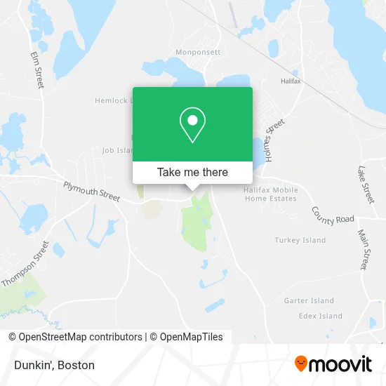 Dunkin' map