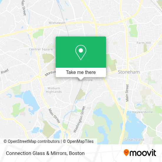 Connection Glass & Mirrors map