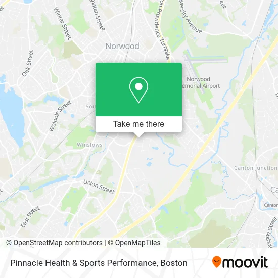 Pinnacle Health & Sports Performance map
