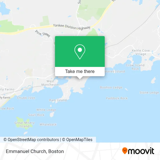 Emmanuel Church map
