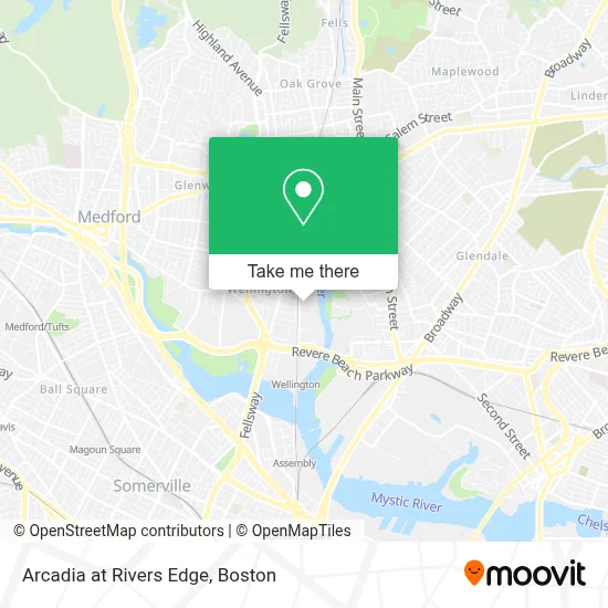 Arcadia at Rivers Edge map