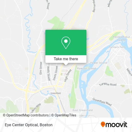 Eye Center Optical map