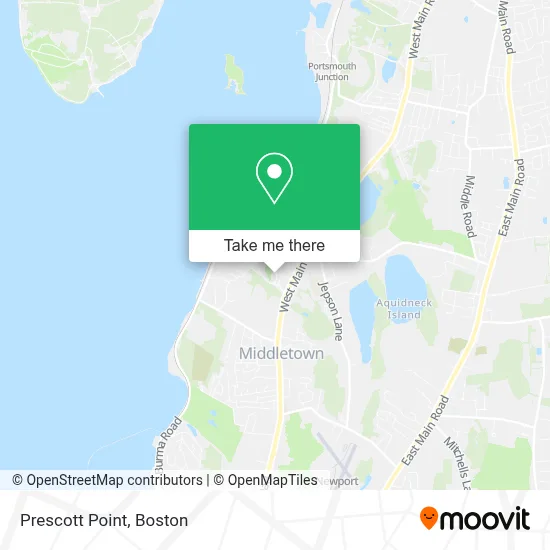 Prescott Point map