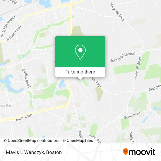 Mavis L Wanczyk map